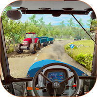 Real Tractor Driver Simulator 2021:Up Hill Farming