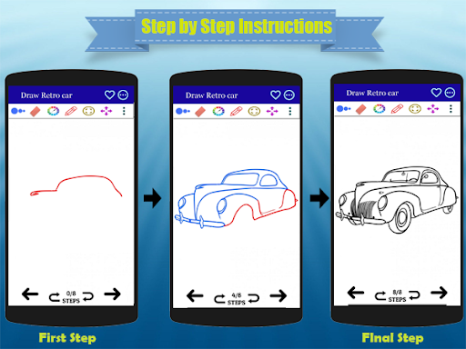 How to Draw Classic Cars Screen 3