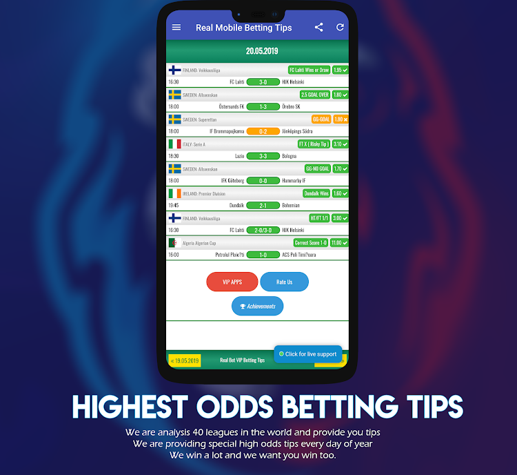 Real Bet VIP Betting Tips - 11.0 - (Android)