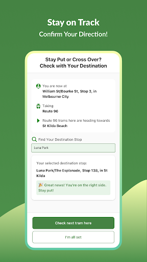 Android application TramChat screenshort