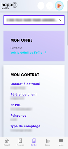 Espace Client happ-e Screen 3