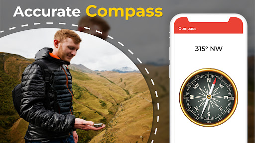 GPS Navigation & Map Direction Screen 3