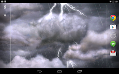 screenshot of Thunderstorm Live Wallpaper