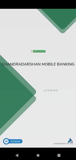 Android application Chandradarshan Mobile Banking screenshort