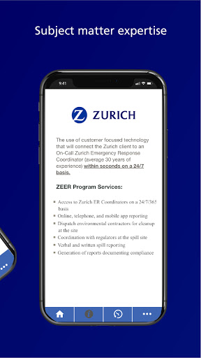 Zurich Spill Reporting Screen 3
