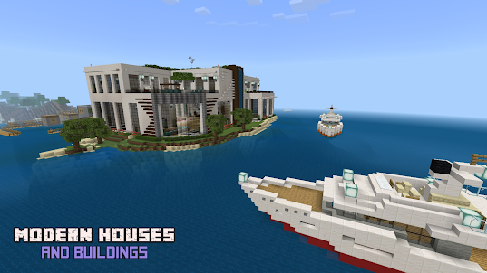 Houses & Buildings for MCPE