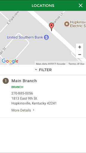 United Southern Bank Screen 2