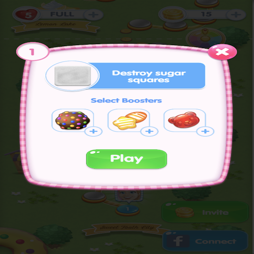 Sweet World Match Screen 2