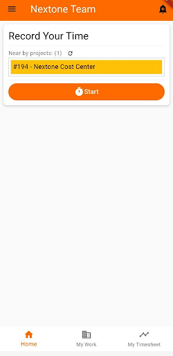 Android application NextoneTeam screenshort