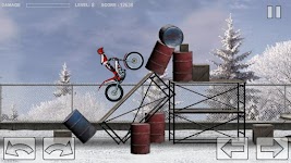 screenshot of Bike Trial Snow Ride