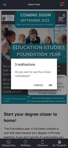 Adult Learning WFCG Screen 3