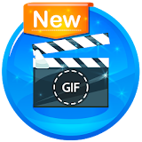 video to gif maker creator icon