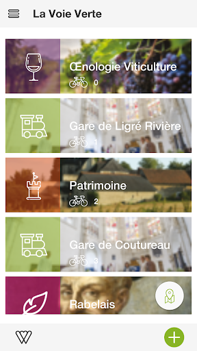 Android application Voie Verte Richelieu-Chinon screenshort