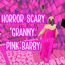Horror Scary Granny Pink Barby