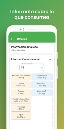Verdura y Fruta de Temporada Screen 3