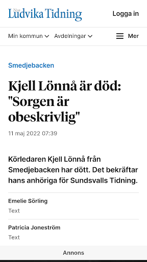 Nya Ludvika Tidning Screenshot 3 - AppWisp.com