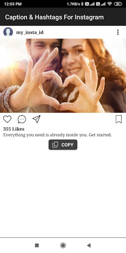 Caption for Instagram and facebook Photos 2021