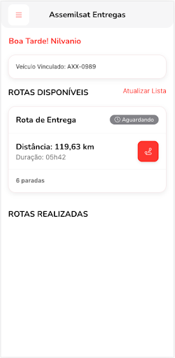 Android application Entregas Assemilsat screenshort