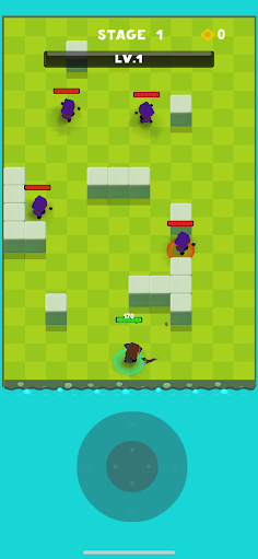 Axe Strike mobile flying fight - Screenshot 2