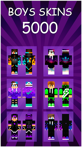 Boys Skins For Minecraft Pe By Kitoved Google Play Japan Searchman App Data Information