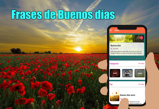 Android application Frases de Buenos días screenshort