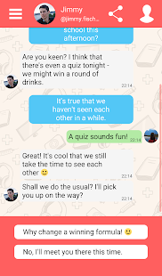 Hey Love Adam: Texting Game Screenshot