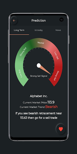 Stock Market Predictor Screen 2