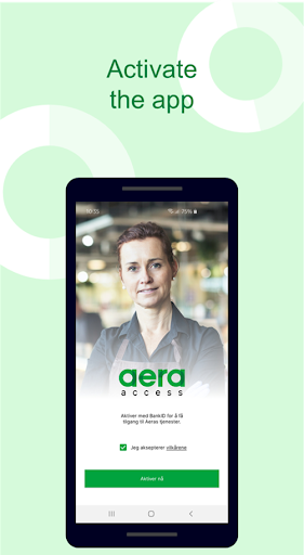 Android application Aera Access screenshort