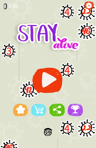 Android application Stay alive screenshort