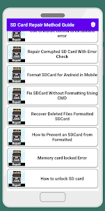 SD Card Repair Method Guide