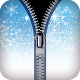 snow fake zipper lock icon