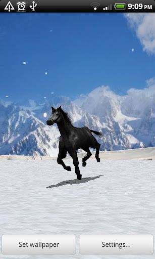 VA Horse Wallpaper LITE Screen 3