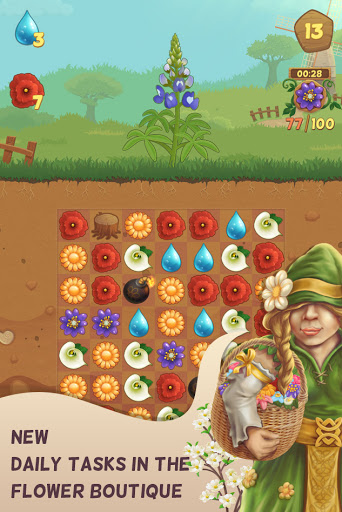 Flower Book: Match-3 Puzzle Game screenshots 6