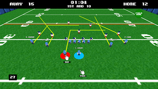 Retro Football Game 3D : Hunt For Touchdown Glory 10 APK screenshots 3