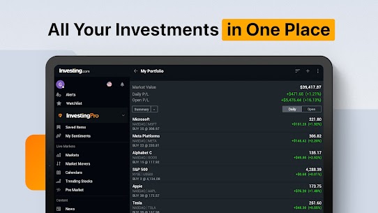 Investing.com MOD APK (Pro Unlocked) v6.21.3 20