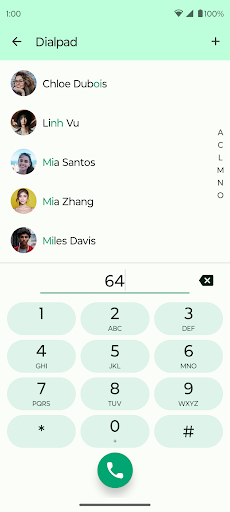 Android application Fossify Phone screenshort