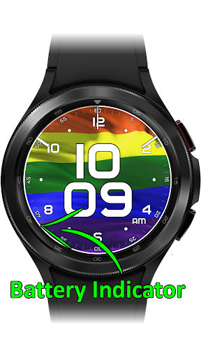 Pride Hybrid Watch Face Screen 2