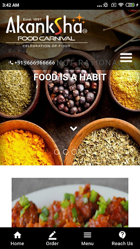 Akanksha Caterers Screen 2