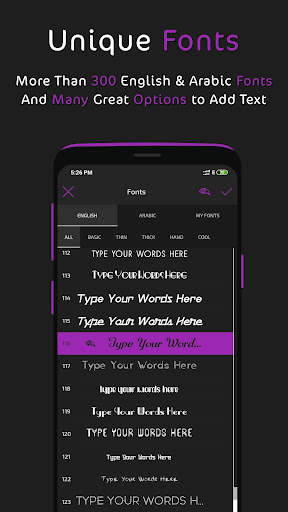 Postershop - Typography Design