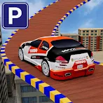 Rooftop Car Parking game 2023