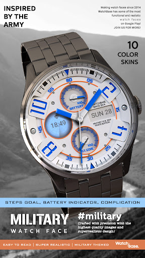 Military Watch face Screen 3