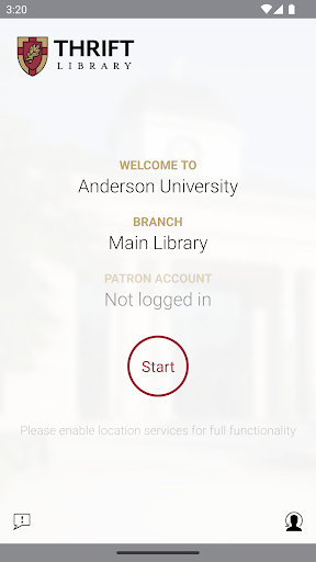 Android application AU Thrift Library screenshort