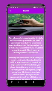 Ring Car Cam Guide