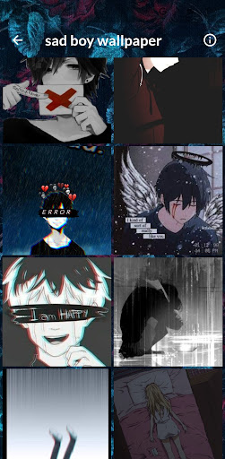 sad boy wallpaper