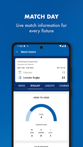 Screenshot of Leinster