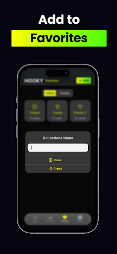 Hooky AI Tool for TikTok,Insta Screen 2