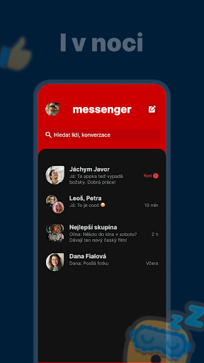 Seznam Messenger Screen 3