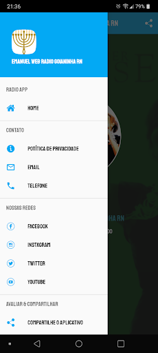 Emanuel Web Radio Goianinha RN Screen 2