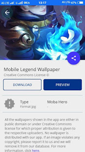 Skin ML Mobile Hero Wallpaper 4K HD 4.0 Screenshots 5
