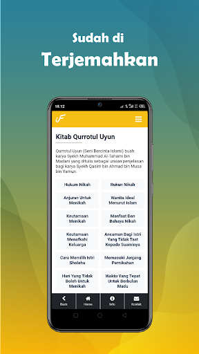 Qurrotul Uyun, Fathul Izar Screen 2
